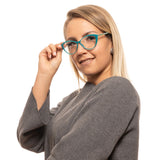 Chic Green Cat Eye Designer Frames