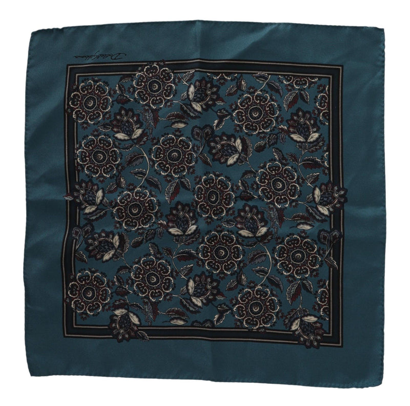 Κομψό Floral Silk Pocket Square