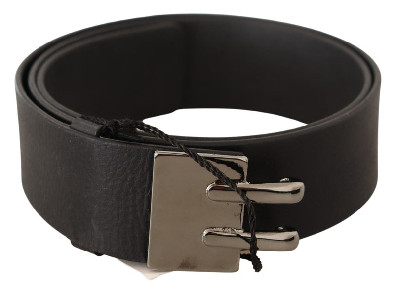 Ceinture de mode en cuir noir élégant