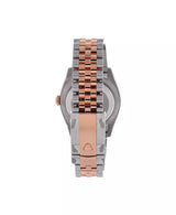 Oyster Perpetual Datejust Fluted Motif Automatic Watch in Stainless Steel and Rose Gold 36mm