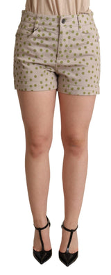 Short stendi di cotone a pois chic.