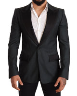 Κομψό μοτίβο Slim Fit Blazer σακάκι