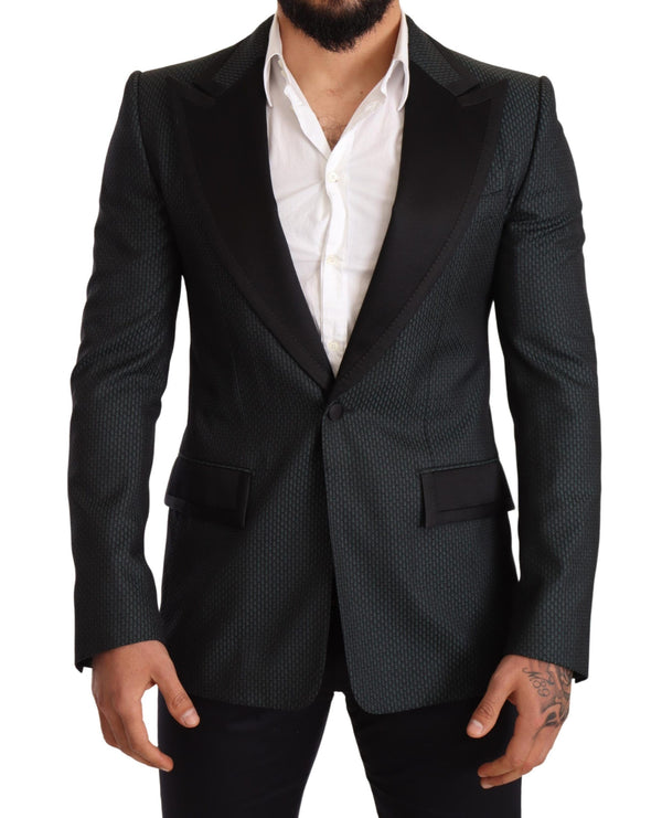 Κομψό μοτίβο Slim Fit Blazer σακάκι