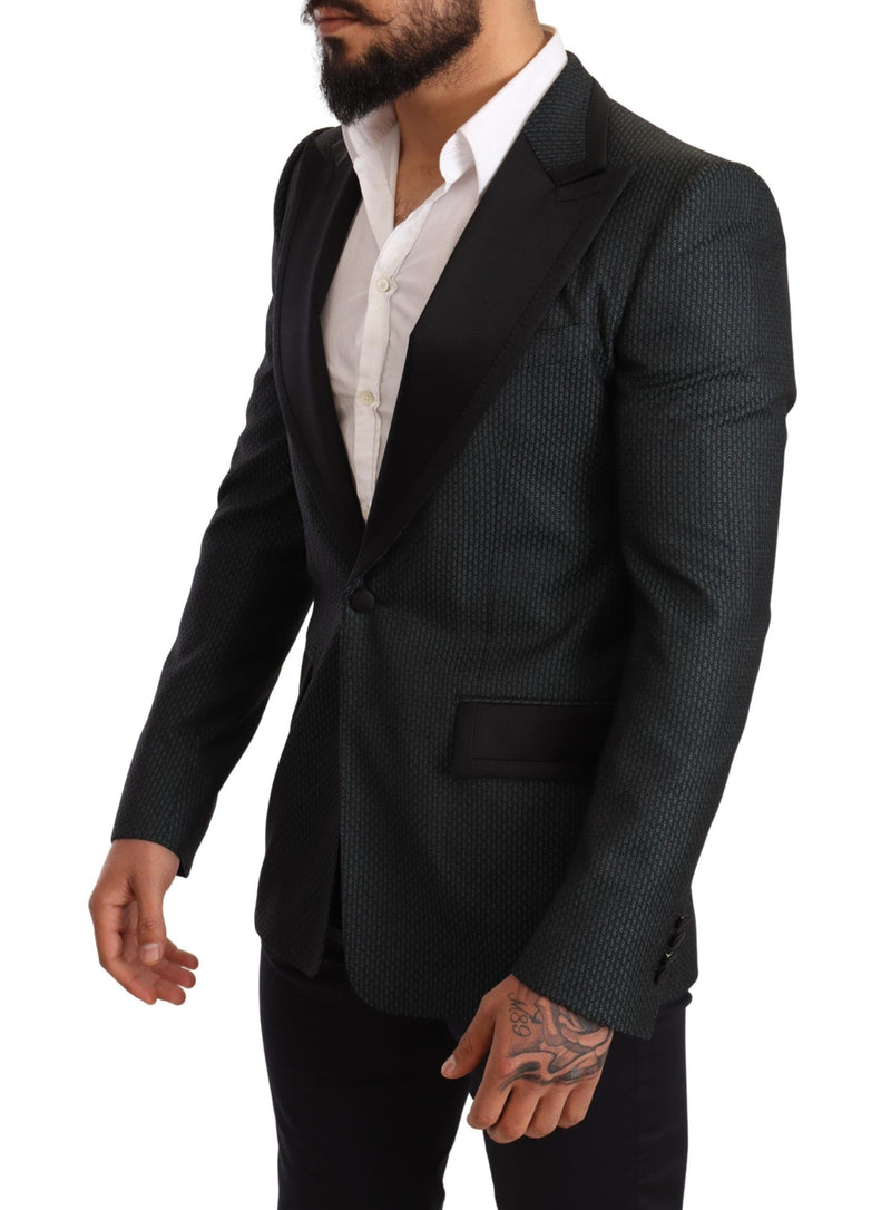 Κομψό μοτίβο Slim Fit Blazer σακάκι