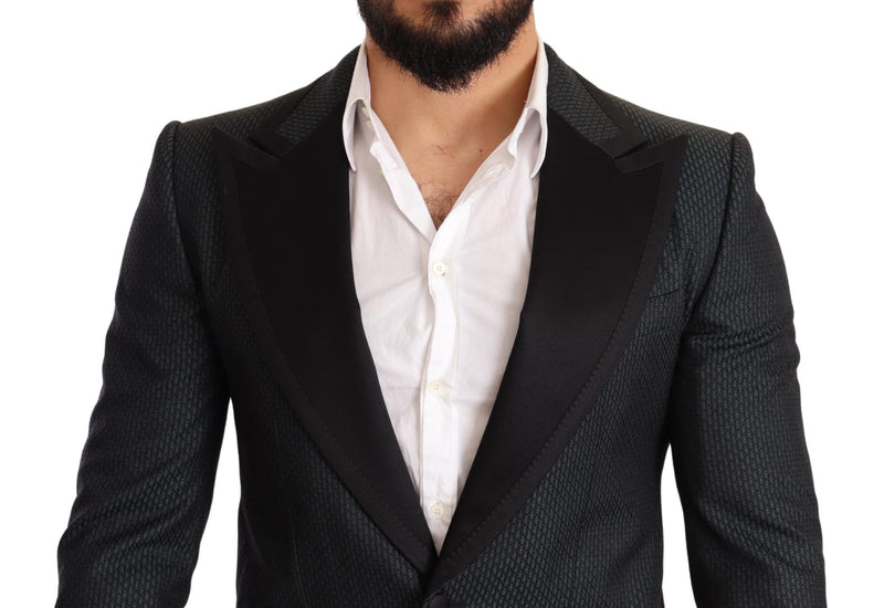 Elegante chaqueta de blazer con estampado delgado