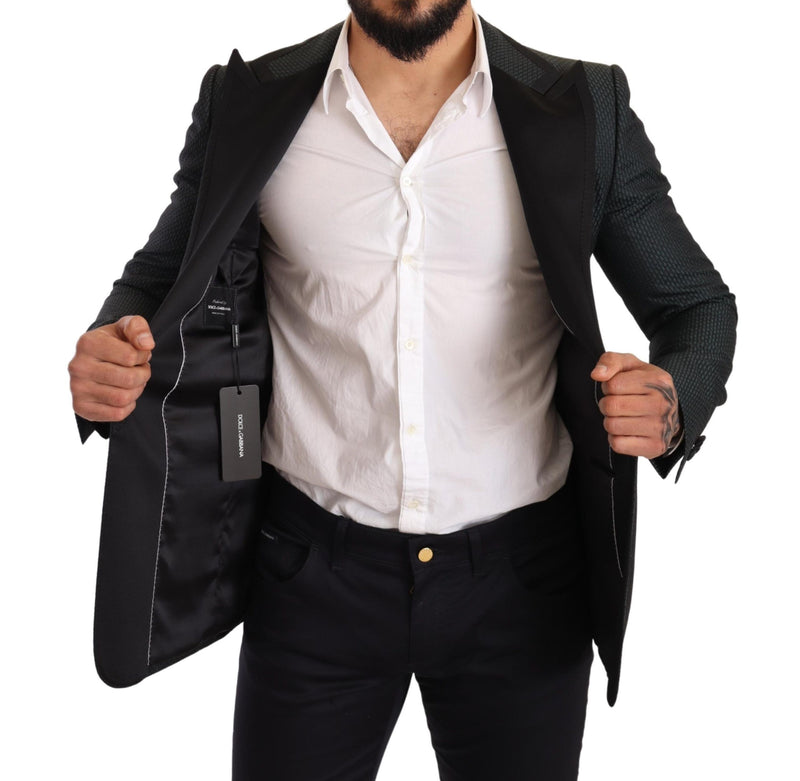 Κομψό μοτίβο Slim Fit Blazer σακάκι