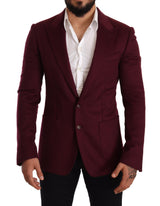 Κομψό καφέ Bordeaux Cashmere Blazer