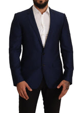 Blazer Martini en laine bleu marine