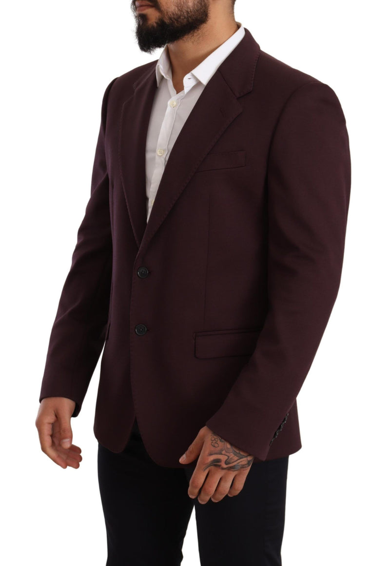 Elegante indigo Slim Fit Blazer para hombres