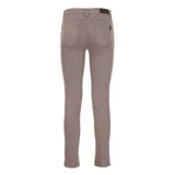 Pantaloni elastici in cotone grigio impeccabile