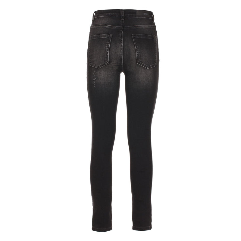 Pantalon de survêtement en coton noir élégant