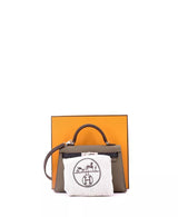 Kelly 20 Handbag Tricolor Epsom with Palladium Hardware
