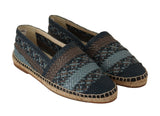 Eleganti espadrille in pelle intrecciata