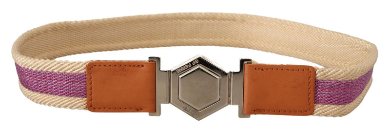 Ceinture de mode en cuir multicolore élégant