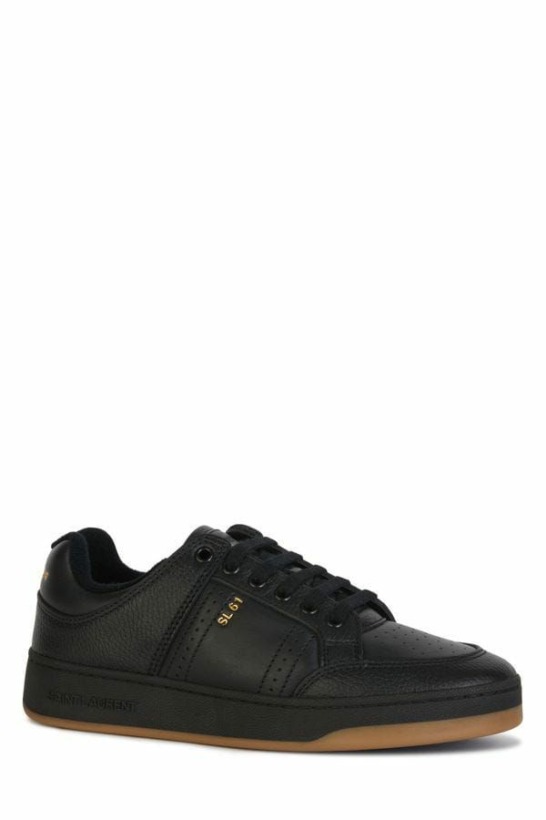 Eleganti sneaker in pelle bassa nera