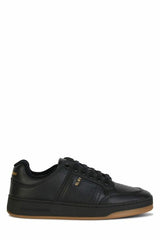 Eleganti sneaker in pelle bassa nera