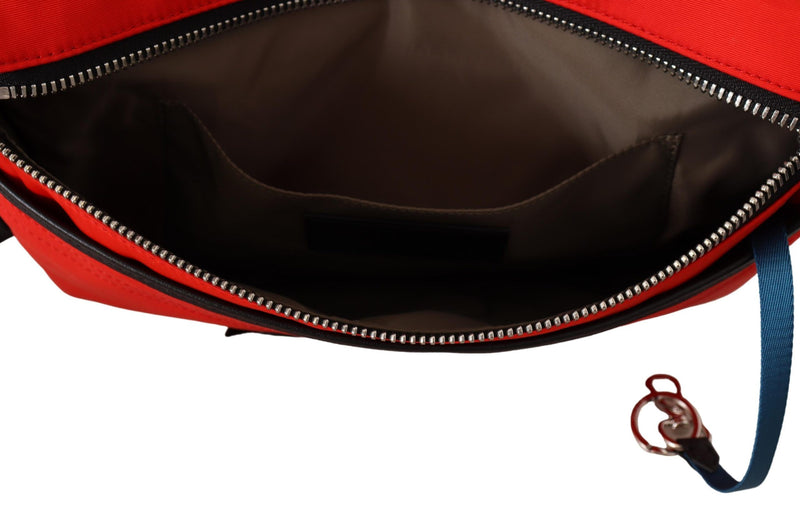 Borsa chic rossa e nera del centro di Crossbody