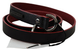 Ceinture en cuir double ton élégante