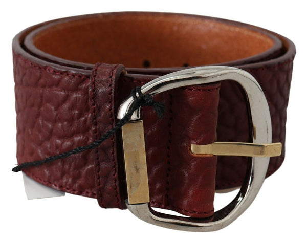 Ceinture de mode en cuir marron élégant