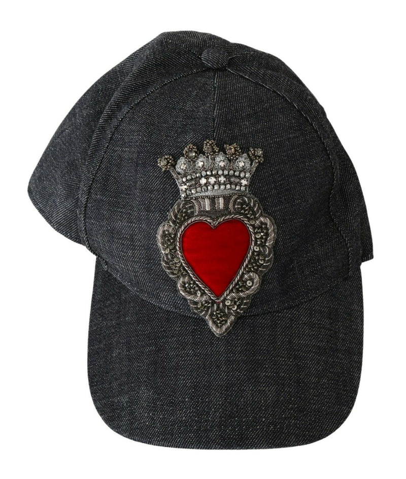 Elegante gorra de béisbol de algodón azul