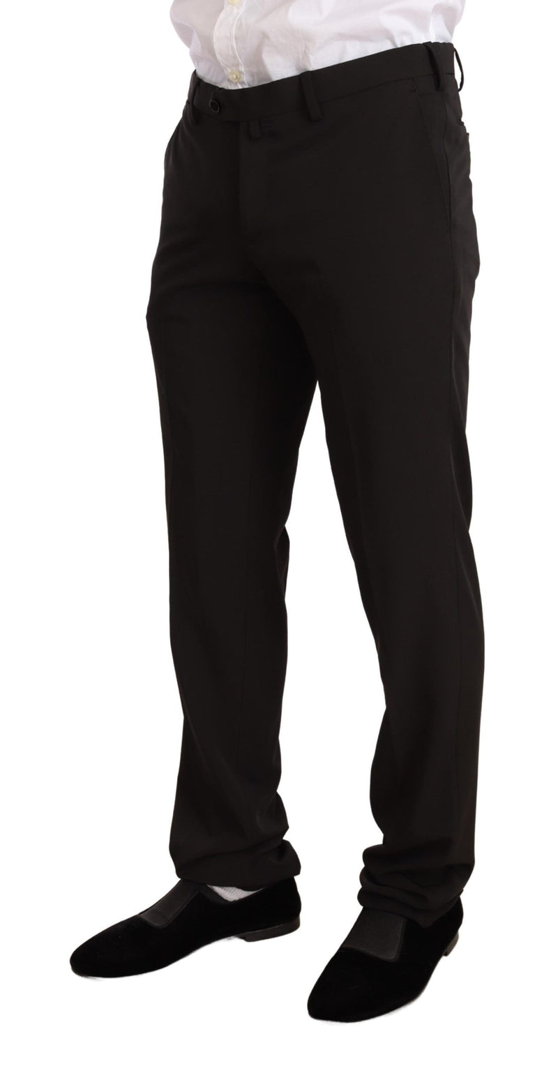 Costume élégant en deux pièces Slim Fit Black