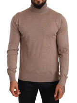 Eleganter Kaschmir -Rollkragenpullover -Pullover