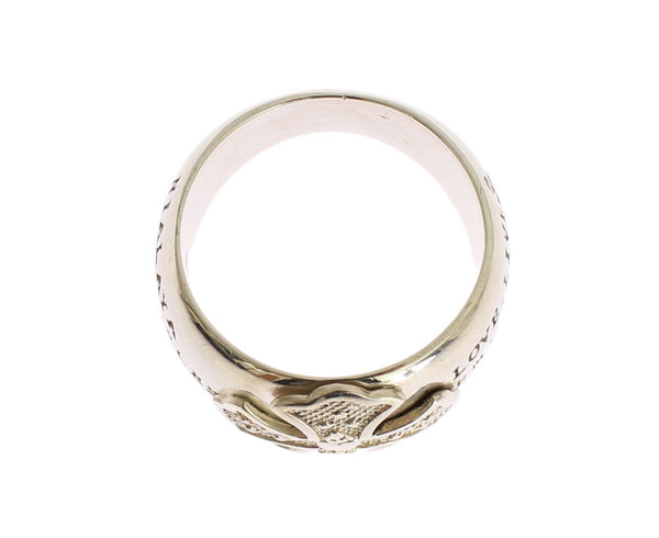 Eleganter Sterling Silber Statement Ring