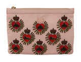 Elegante rosa Herzkupplungsbrieftasche