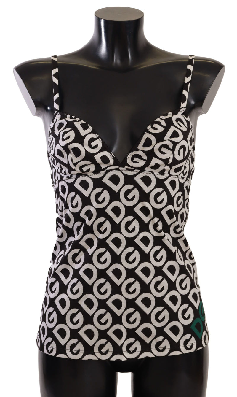 Chic Logo Print Camisole Tanktop