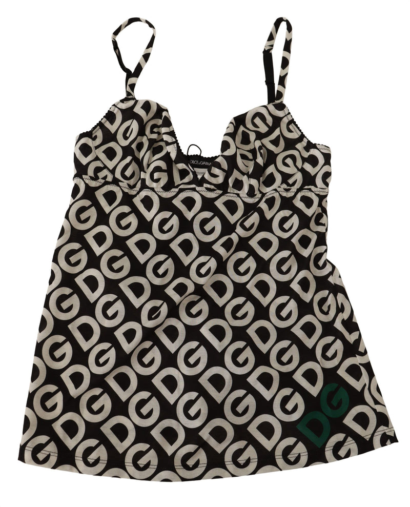 Chic Logo Print Camisole Tanktop