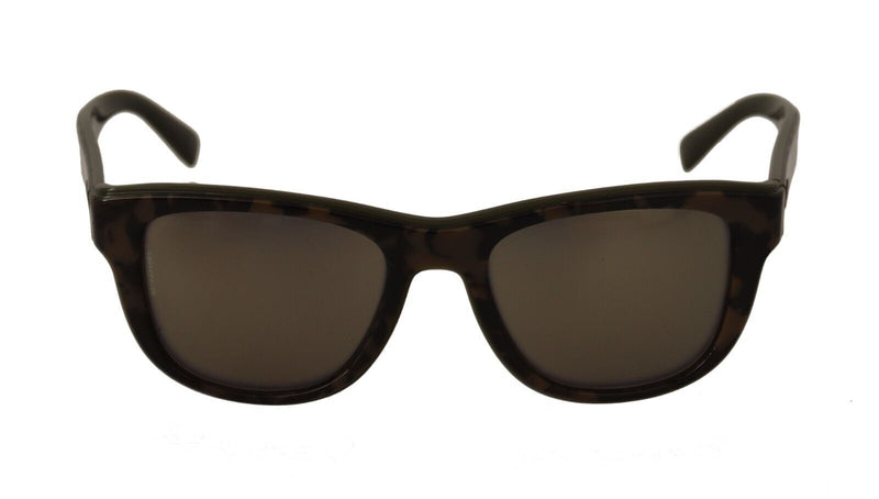 Gafas de sol de diseñador de acetato negro elegante