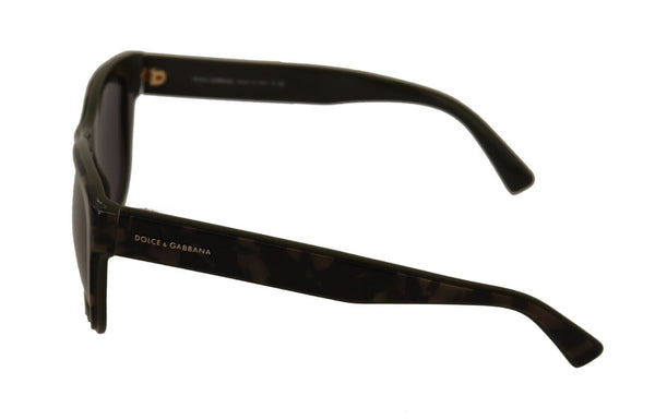 Gafas de sol de diseñador de acetato negro elegante