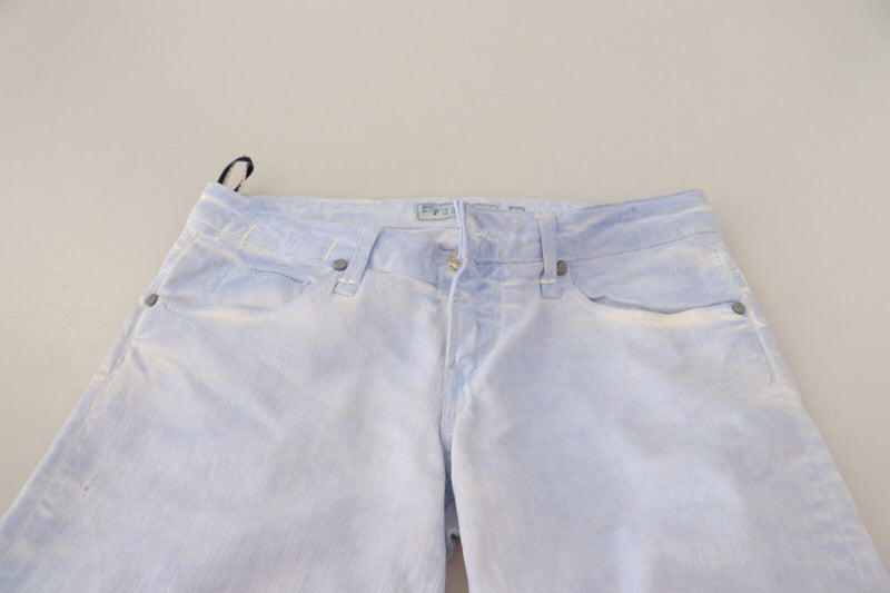 Jeans in denim in cotone azzurro