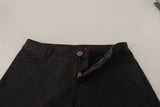 Chic Mid Taille Skinny Black Denim