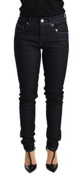 Sleek Low Waist Skinny Denim