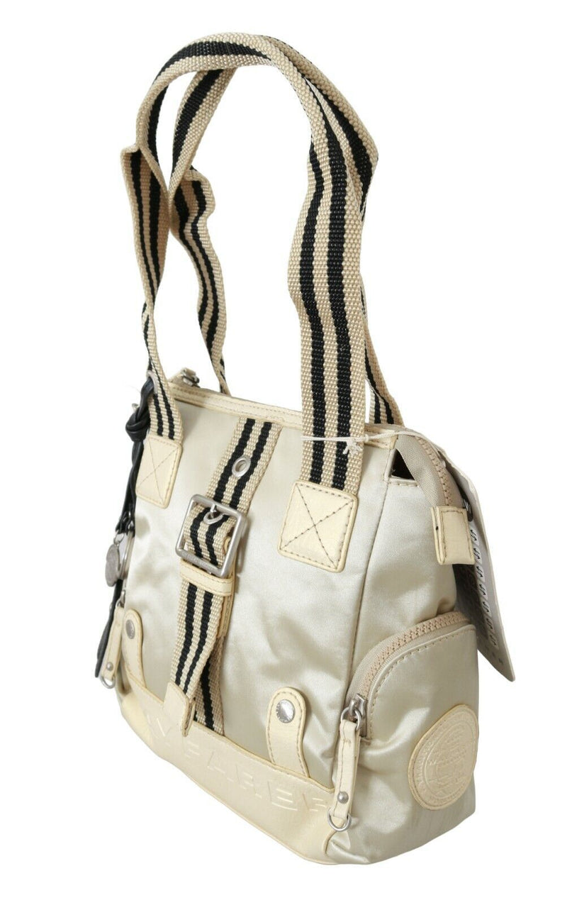 Bolso de tela beige elegante