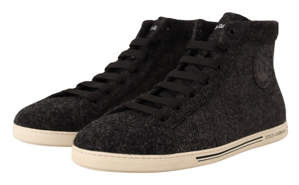 Eleganti sneaker di cotone/lana