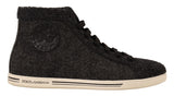 Eleganti sneaker di cotone/lana