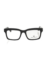 Lunettes de wayfarer géométriques noires