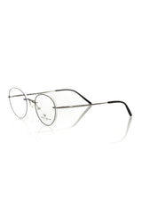 Gunmetal runde schicke Brille