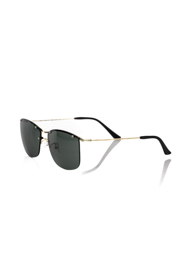 Gold Akzent Clubmaster Sonnenbrille