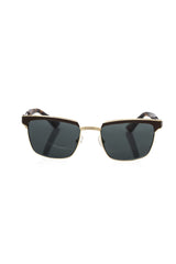 Elegantes gafas de sol sombreadas de clubmaster