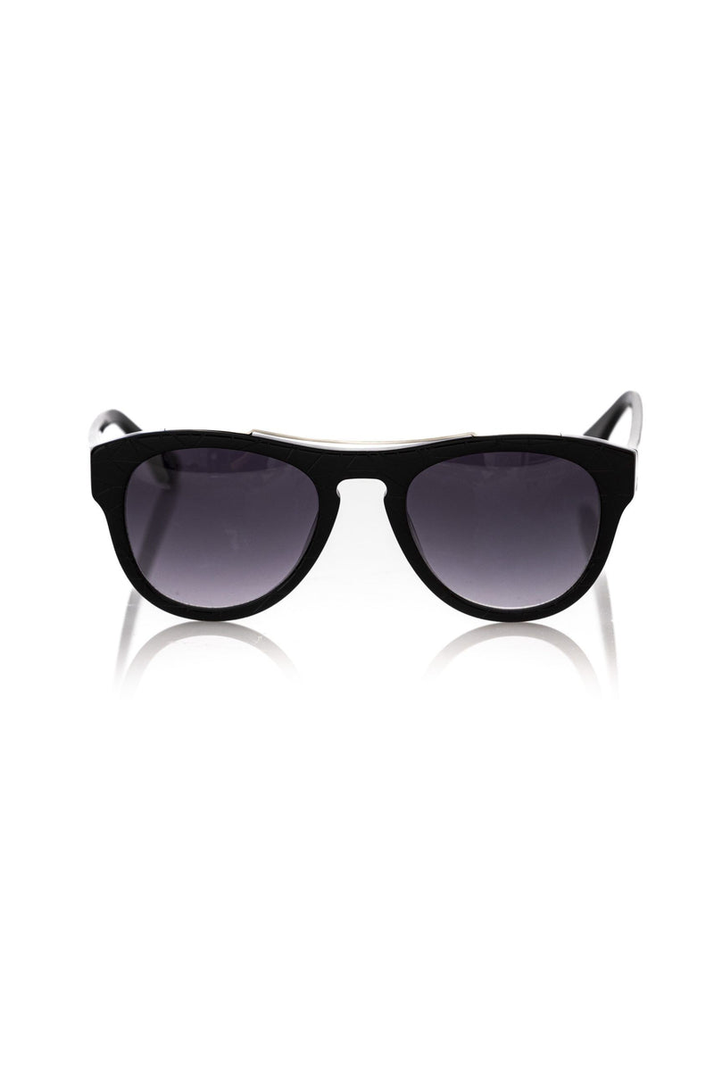 Schicke geometrische schwarze Wayfarer -Sonnenbrille