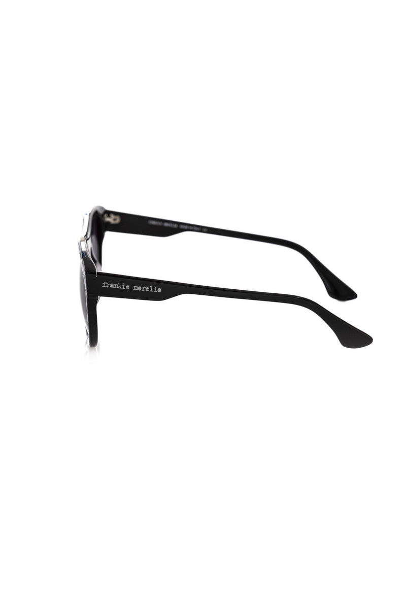 Schicke geometrische schwarze Wayfarer -Sonnenbrille