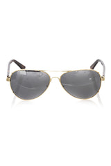 Gold Metallic Men Sunglass