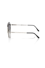 Chic Shield Smoke Grey Lens Glasses