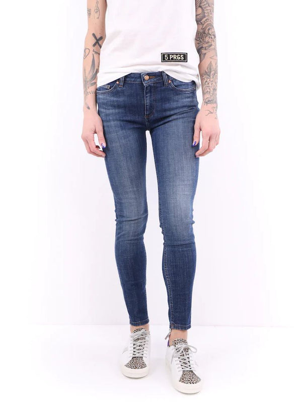 Jeans chic denim blu slim fit