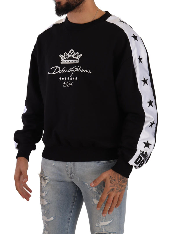 Κομψό κορώνα 1984 πουλόβερ Crewneck