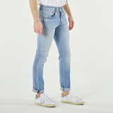 Chic Hell Blue Slim Fit Denim