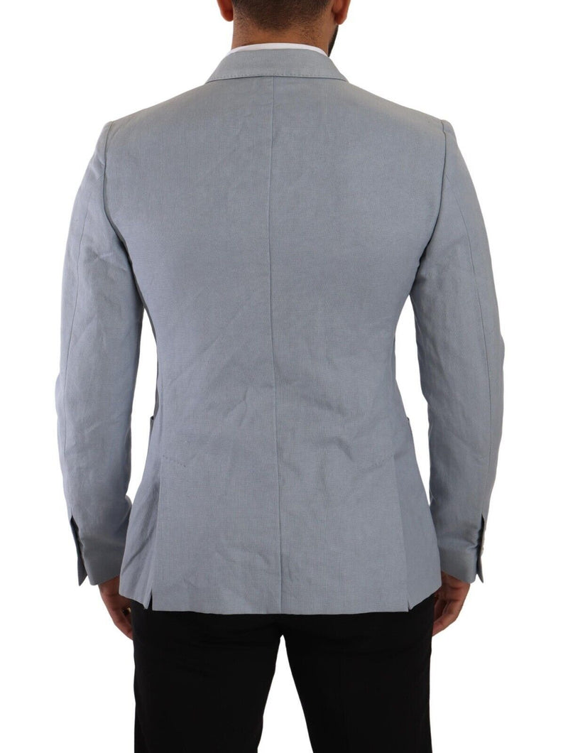 Blazer élégant Slim Fit bleu clair